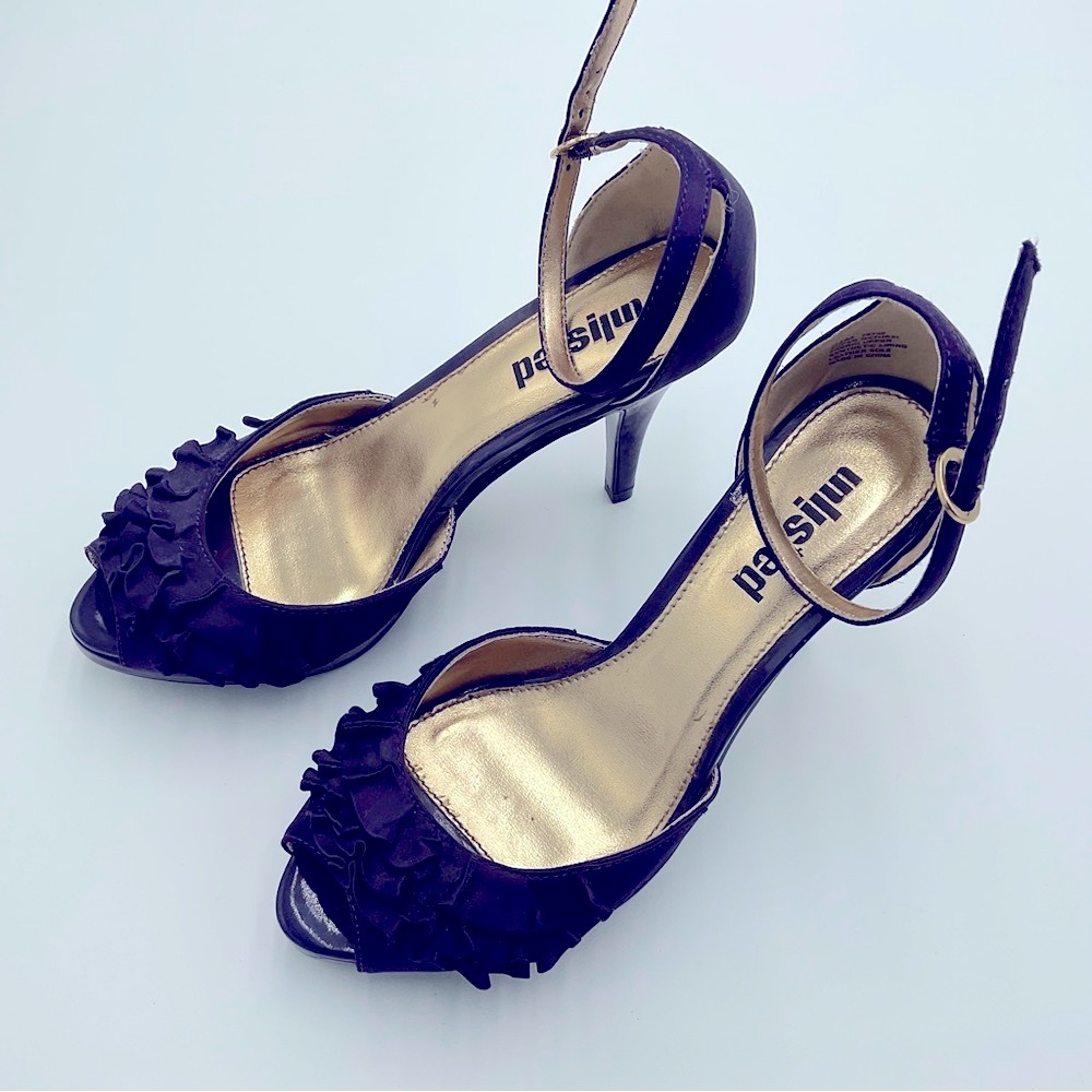 Purple 4” Heels - Picture 2 of 6